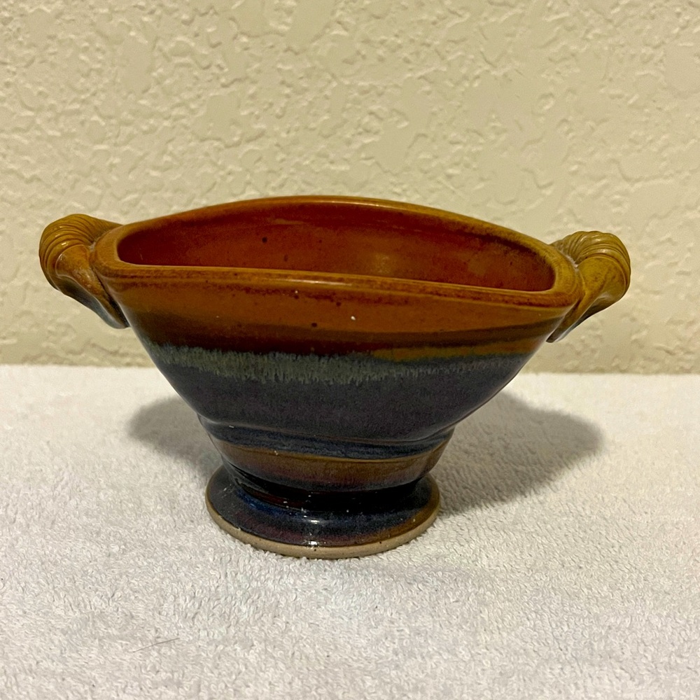 Royce Yoder Rectangle Bowl in Tan | purple
